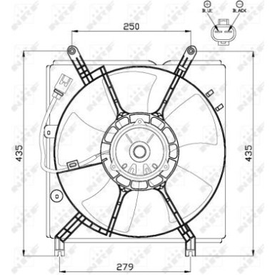 47534 Lüfter, Motorkühlung