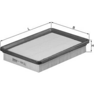 LX 1030 Luftfilter LX 1030 Luftfilter