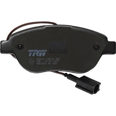TRW Bremsbelagsatz, Scheibenbremse COTEC GDB1829