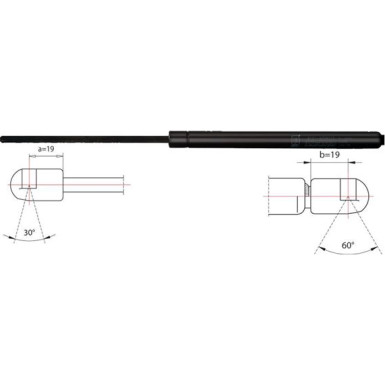 2110472 Gasfeder, Koffer-/Laderaum