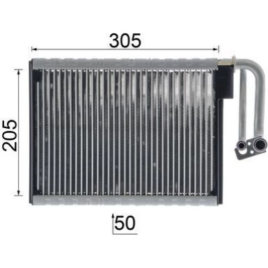 AE 88 000P Verdampfer, Klimaanlage BEHR *** PREMIUM LINE *** AE 88 000P Verdampfer, Klimaanlage BEHR *** PREMIUM LINE ***