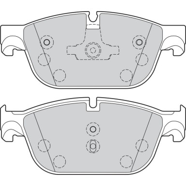 Valeo Bremsbelagsatz, Scheibenbremse ESSENTIAL 302135