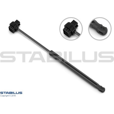 Stabilus | Gasfeder, Motorhaube | 645787