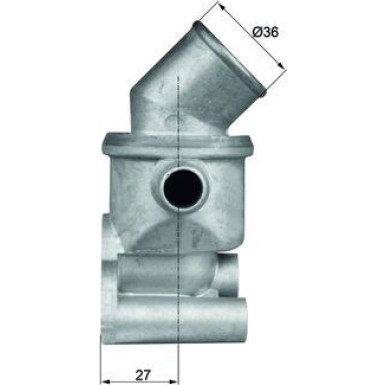Mahle | Thermostat, Kühlmittel | TI 72 87D