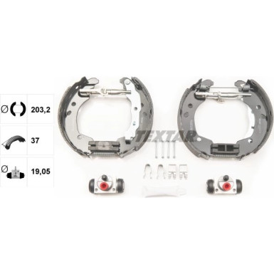 Textar | Bremsbackensatz | 84062600