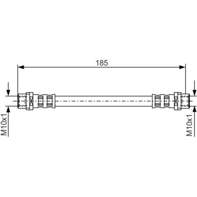 1 987 476 458 Bremsschlauch