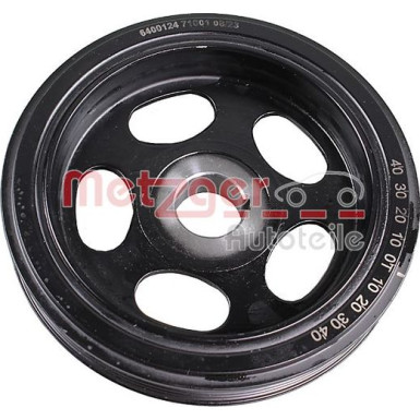 Metzger | Riemenscheibe, Kurbelwelle | 6400124 Metzger | Riemenscheibe, Kurbelwelle | 6400124