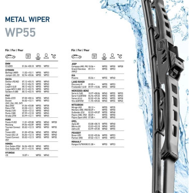 9XW 178 878-221 Wischblatt Metal