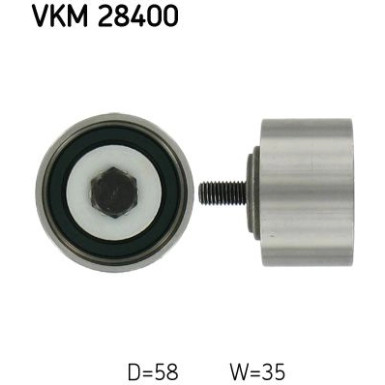SKF | Umlenk-/Führungsrolle, Zahnriemen | VKM 28400 SKF | Umlenk-/Führungsrolle, Zahnriemen | VKM 28400
