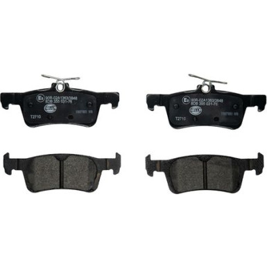 8DB 355 031-761 Bremsbelagsatz, Scheibenbremse