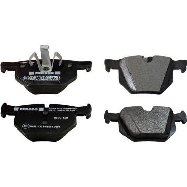 Ferodo Bremsbelagsatz, Scheibenbremse PREMIER ECO FRICTION FDB1808