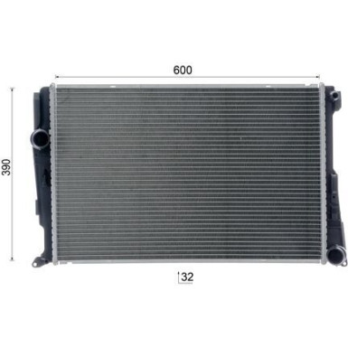 CR 877 000S Kühler, Motorkühlung BEHR