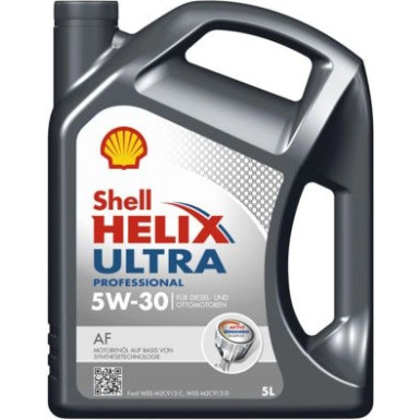 SHELL Helix Ultra Professional AF 5W-30 Motoröl 550040670, 5L