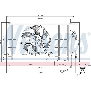 85318 Lüfter, Motorkühlung