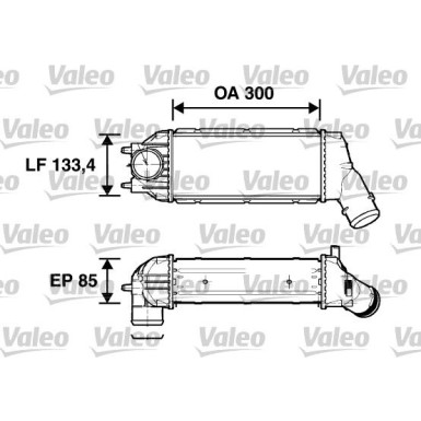 Valeo | Ladeluftkühler | 817638