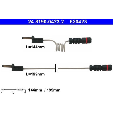 24.8190-0423.2 Warnkontakt, Bremsbelagverschleiß