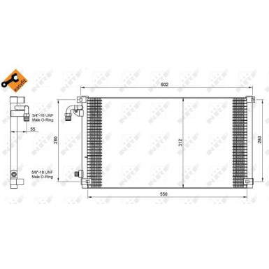 35103 Kondensator, Klimaanlage EASY FIT