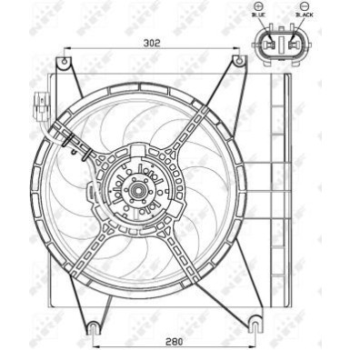 47547 Lüfter, Motorkühlung