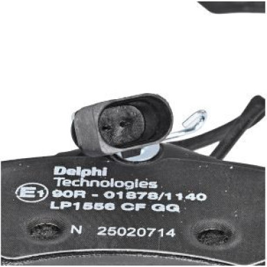 Delphi Bremsbelagsatz, Scheibenbremse LP1556