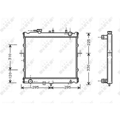 53831 Kühler, Motorkühlung