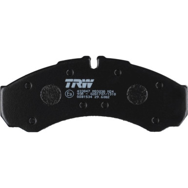 TRW Bremsbelagsatz, Scheibenbremse COTEC GDB1534