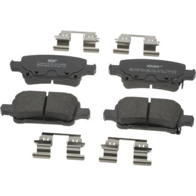 Ferodo | Bremsbelagsatz, Scheibenbremse | FDB4938 Ferodo | Bremsbelagsatz, Scheibenbremse | FDB4938