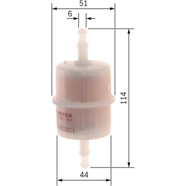 BOSCH | Kraftstofffilter | F 026 403 005