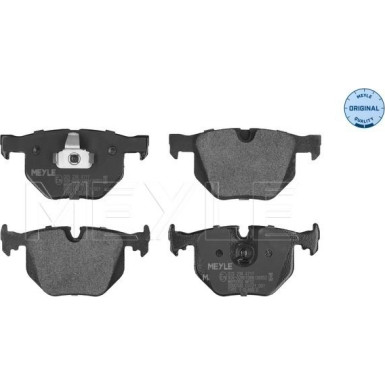 Meyle Bremsbelagsatz, Scheibenbremse MEYLE-ORIGINAL: True to OE 025 234 4717