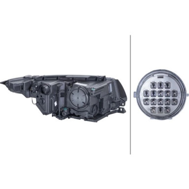 Hella | Hauptscheinwerfer | 1EE 354 835-011