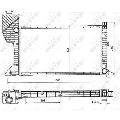50557 Kühler, Motorkühlung