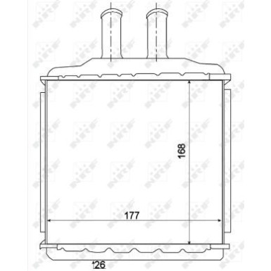 54270 Wärmetauscher, Innenraumheizung EASY FIT 54270 Wärmetauscher, Innenraumheizung EASY FIT
