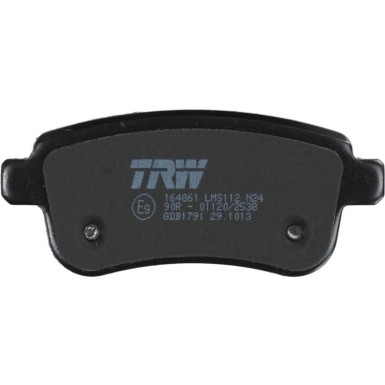 TRW Bremsbelagsatz, Scheibenbremse COTEC GDB1791