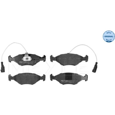Meyle Bremsbelagsatz, Scheibenbremse MEYLE-ORIGINAL: True to OE 025 232 2018/W