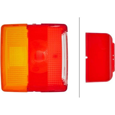 9EL 129 519-001 Lichtscheibe, Heckleuchte