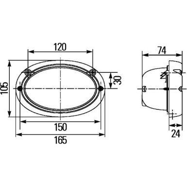 Hella | Arbeitsscheinwerfer | 1GA 996 161-681