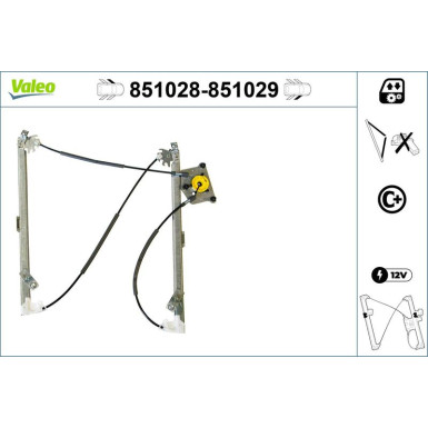 Valeo | Fensterheber | 851028