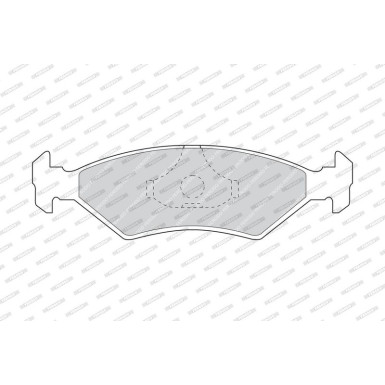 Ferodo Bremsbelagsatz, Scheibenbremse PREMIER ECO FRICTION FDB206