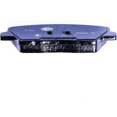 Hella | Bremsbelagsatz, Scheibenbremse | 8DB 355 023-041