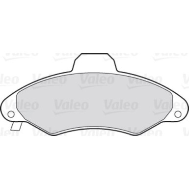 Valeo | Bremsbelagsatz, Scheibenbremse | 301399