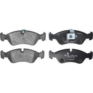 Delphi Bremsbelagsatz, Scheibenbremse LP585