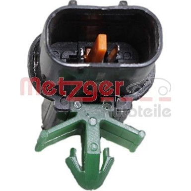 2 x METZGER Sensor, Raddrehzahl | 09001460