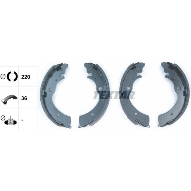 91042300 Bremsbackensatz