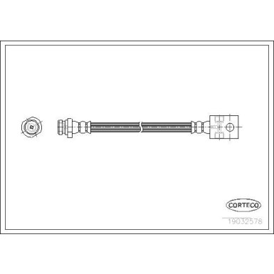 Corteco | Bremsschlauch | 19032578