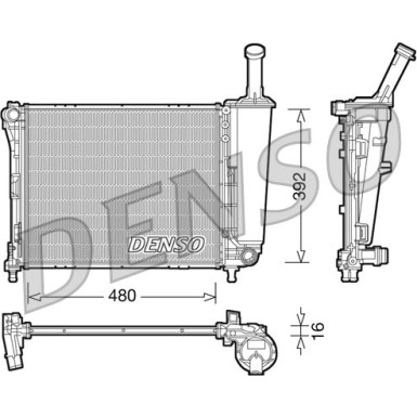 DRM09088 Kühler, Motorkühlung