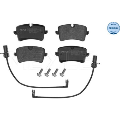Meyle | Bremsbelagsatz, Scheibenbremse | 025 246 0617/W