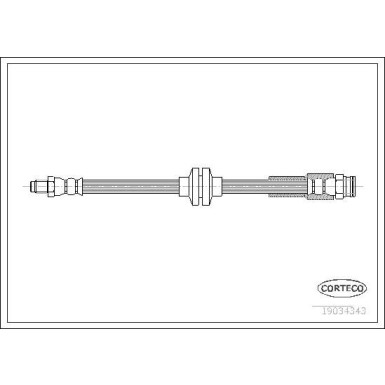 19034343 Bremsschlauch