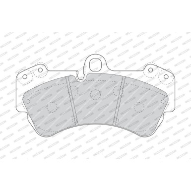 FDB1625 Bremsbelagsatz, Scheibenbremse PREMIER ECO FRICTION