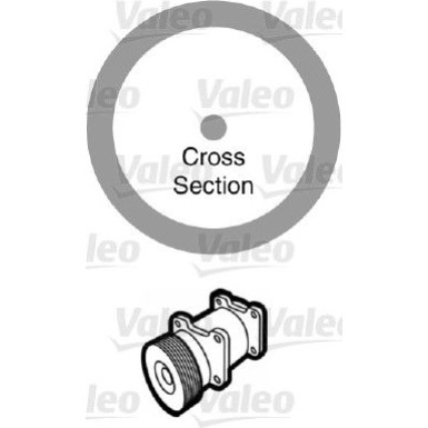 Valeo | Dichtung, Kühlmittelrohrleitung | 509174 Valeo | Dichtung, Kühlmittelrohrleitung | 509174