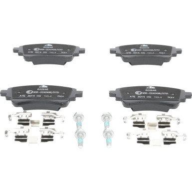 13.0460-2646.2 Bremsbelagsatz, Scheibenbremse