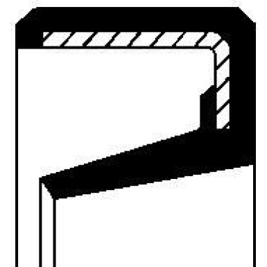 Corteco | Wellendichtring, Automatikgetriebe | 01033609B